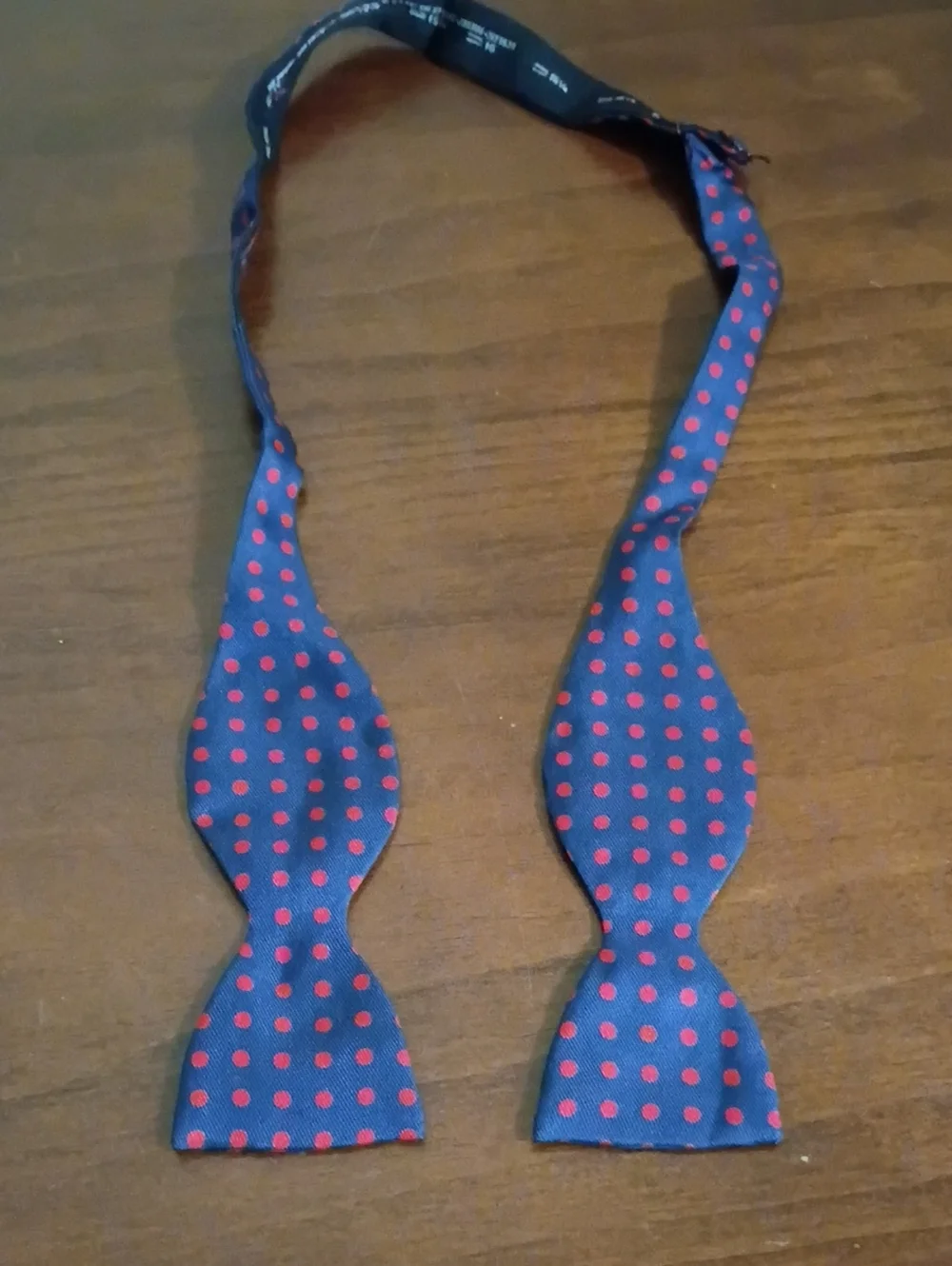 Rego & Pato Silk Men's Adjustable Bow Ties and A Skinny Tie, Set of 3 - Vintage!